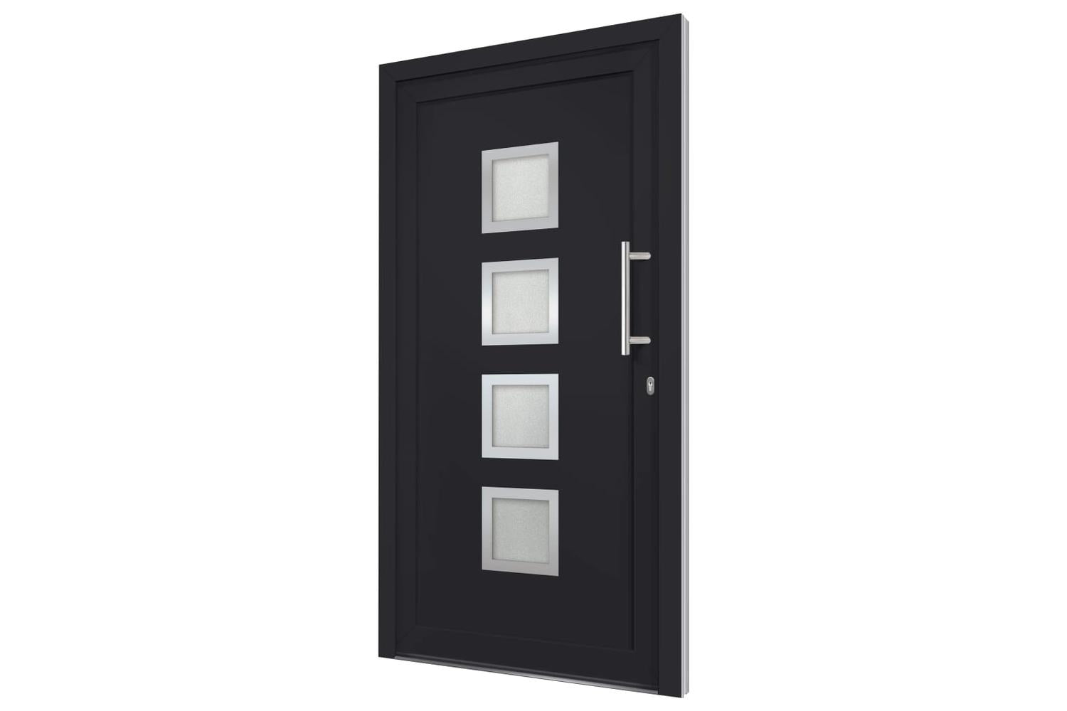 vidaXL 279197 Front Door Anthracite 108x200cm-4