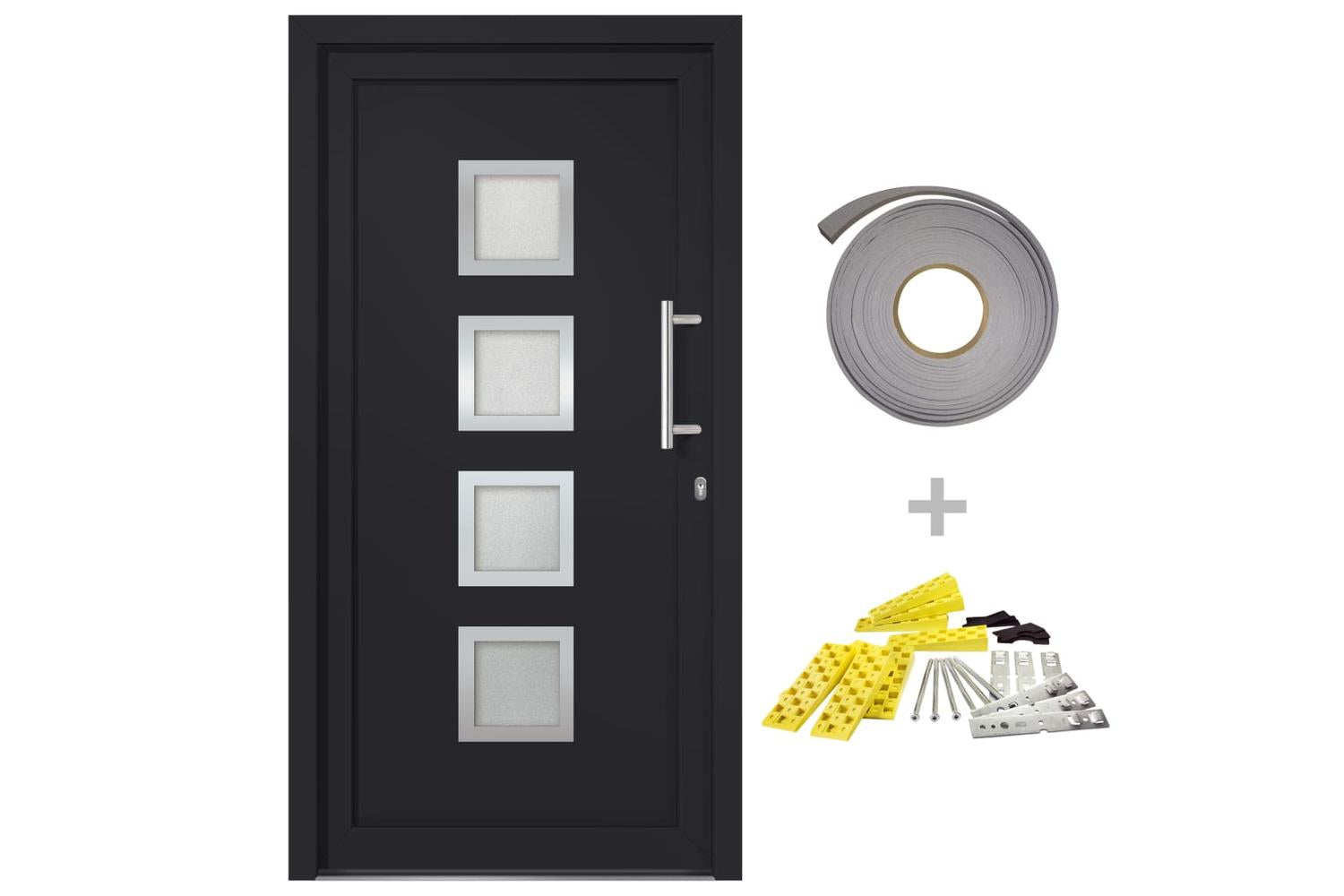 vidaXL 279195 Front Door Anthracite 98x200cm