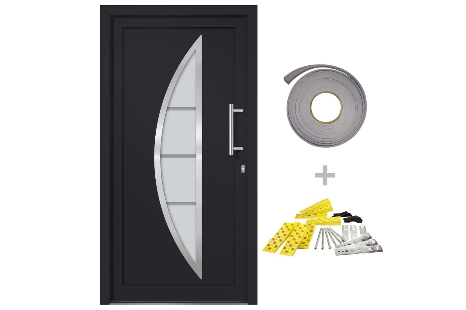 vidaXL 279219 Front Door Anthracite 98x200cm