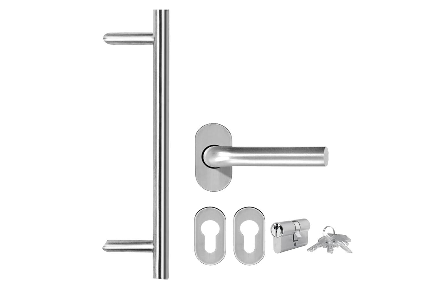vidaXL 279238 Front Door Anthracite 98x208cm-7