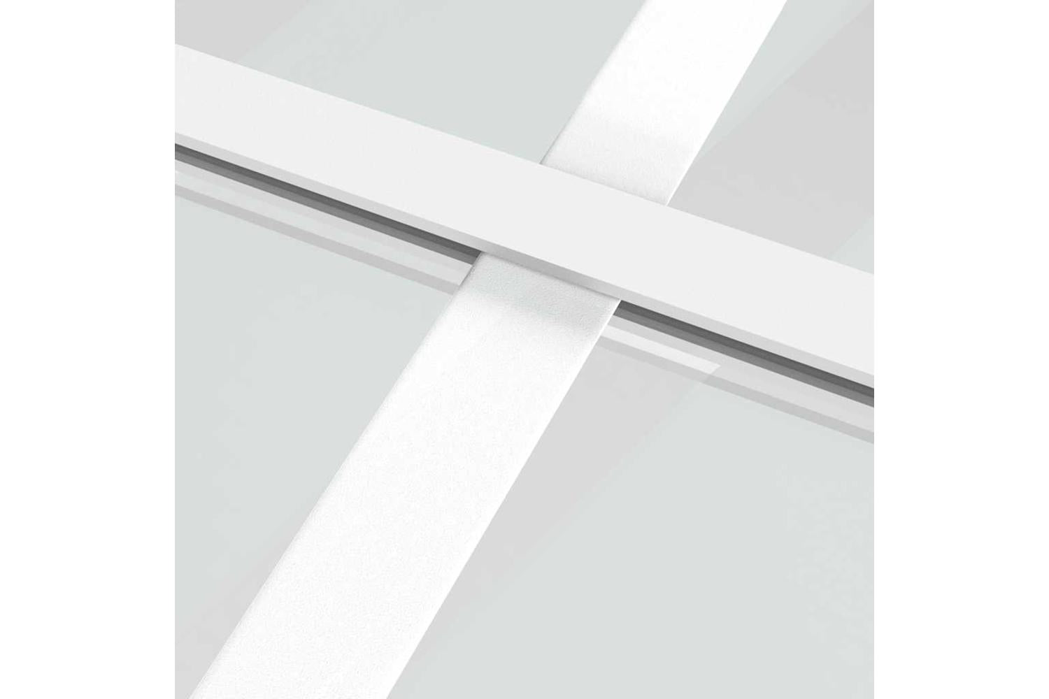 Vidaxl 151684 Sliding Door Esg Glass And Aluminium 90x205 Cm White-5