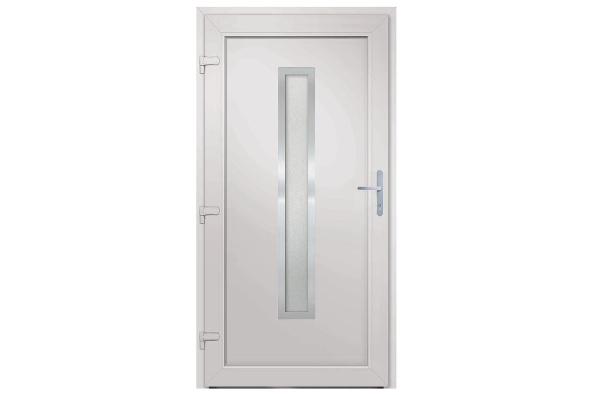 vidaXL 3187900 Front Door Anthracite 98x208cm Pvc-4