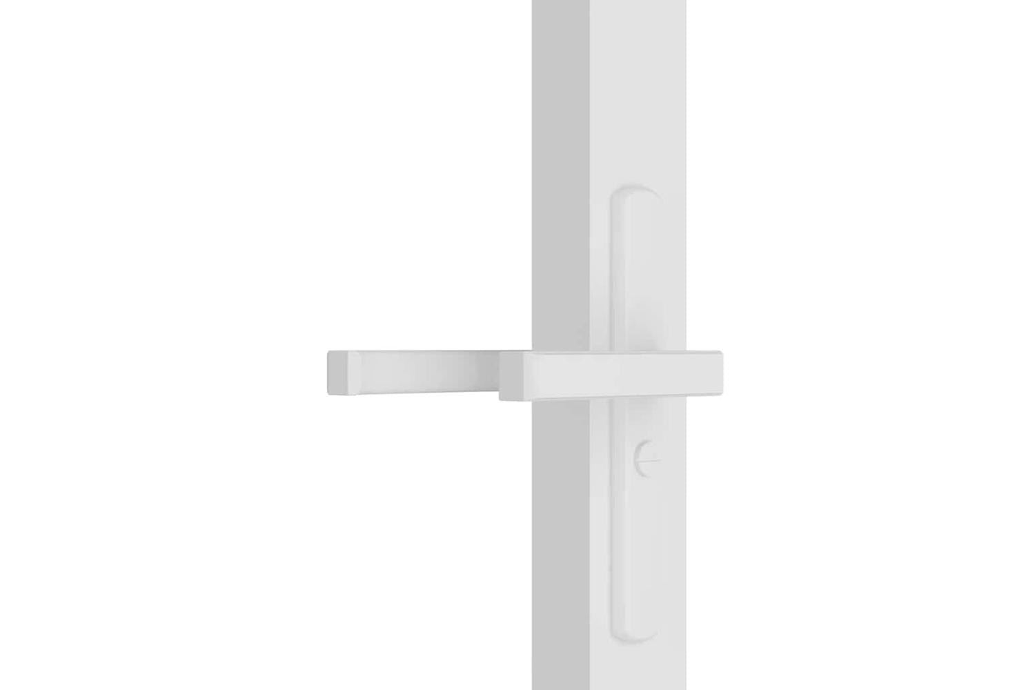 vidaXL 350570 Interior Door 93x201.5cm White Esg Glass And Aluminium-5