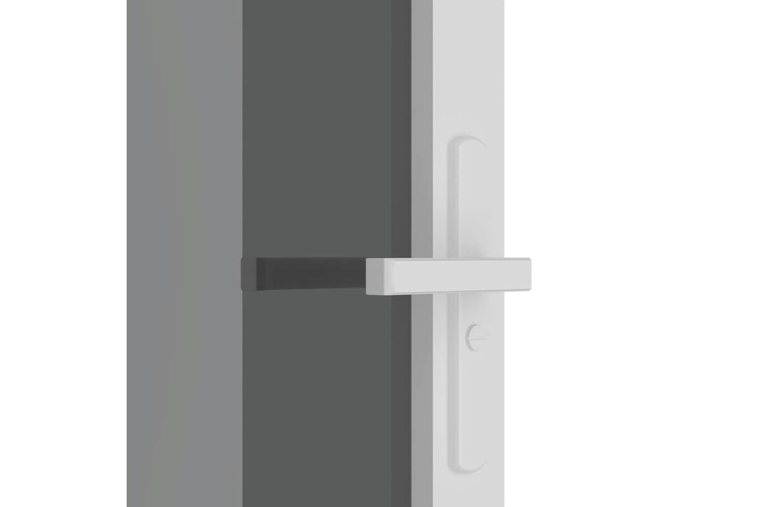 vidaXL 350589 Interior Door 83x201.5cm White Esg Glass And Aluminium-5