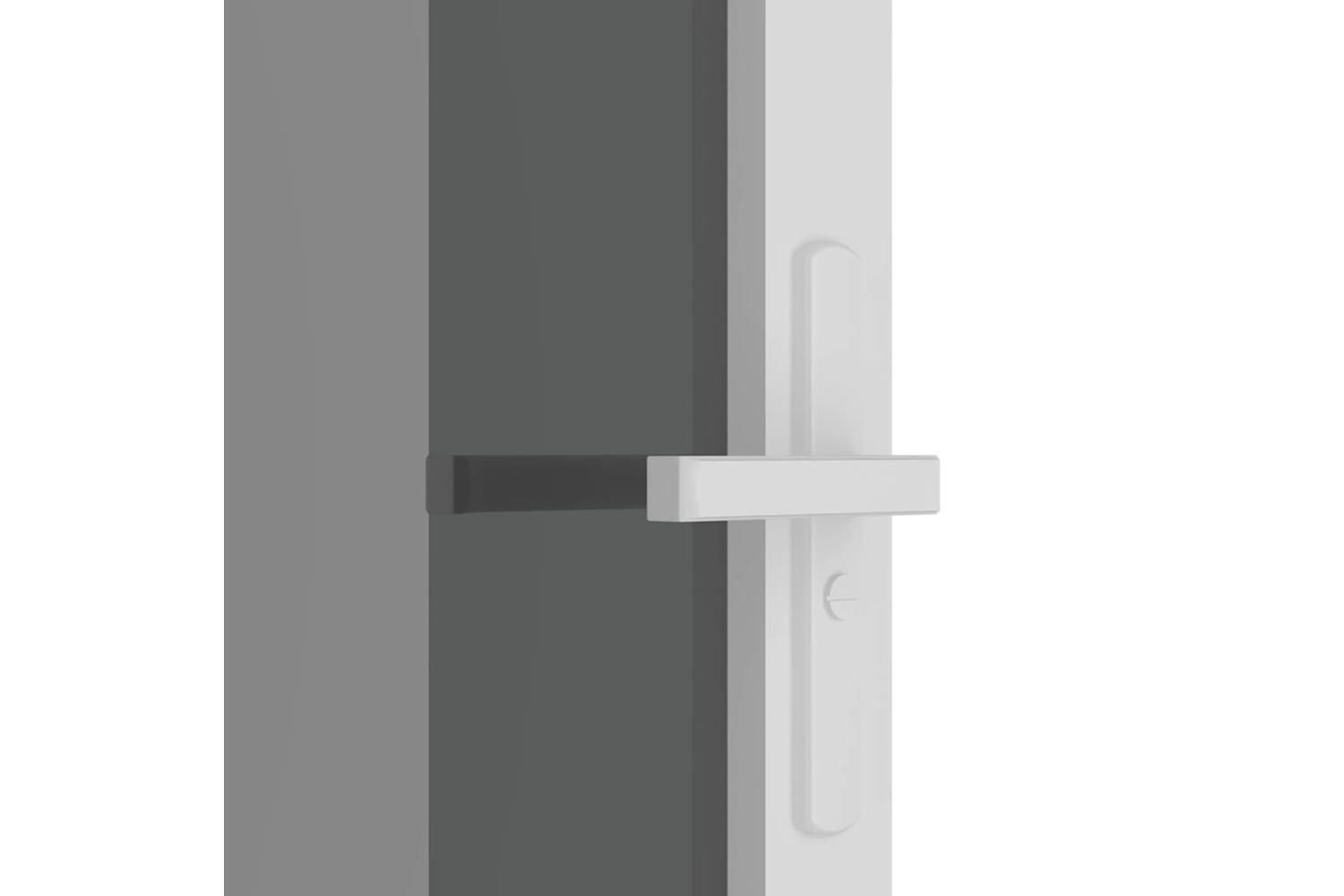 vidaXL 350588 Interior Door 76x201.5cm White Esg Glass And Aluminium-5