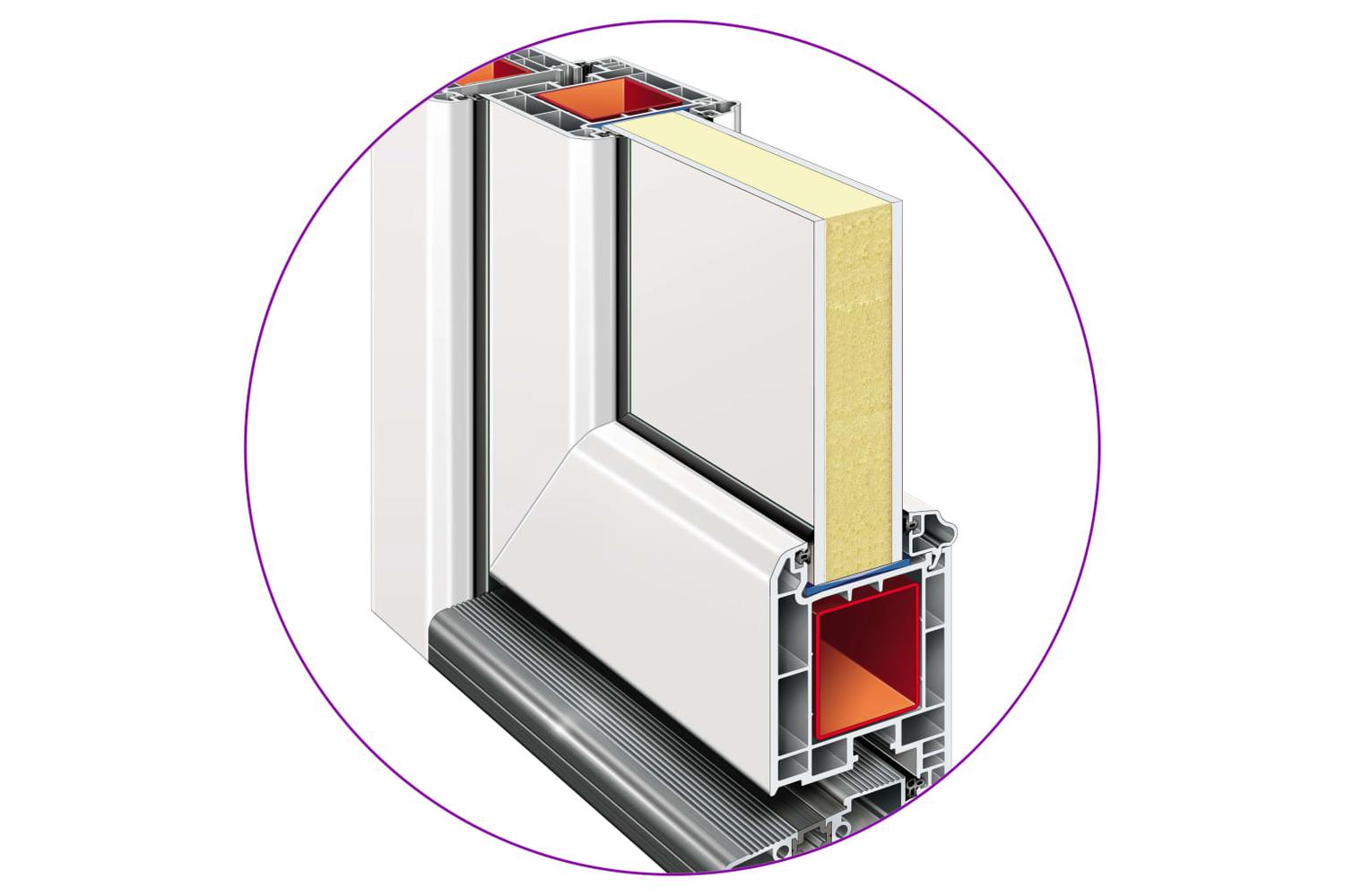 vidaXL 279181 Front Door White 88x200cm-7