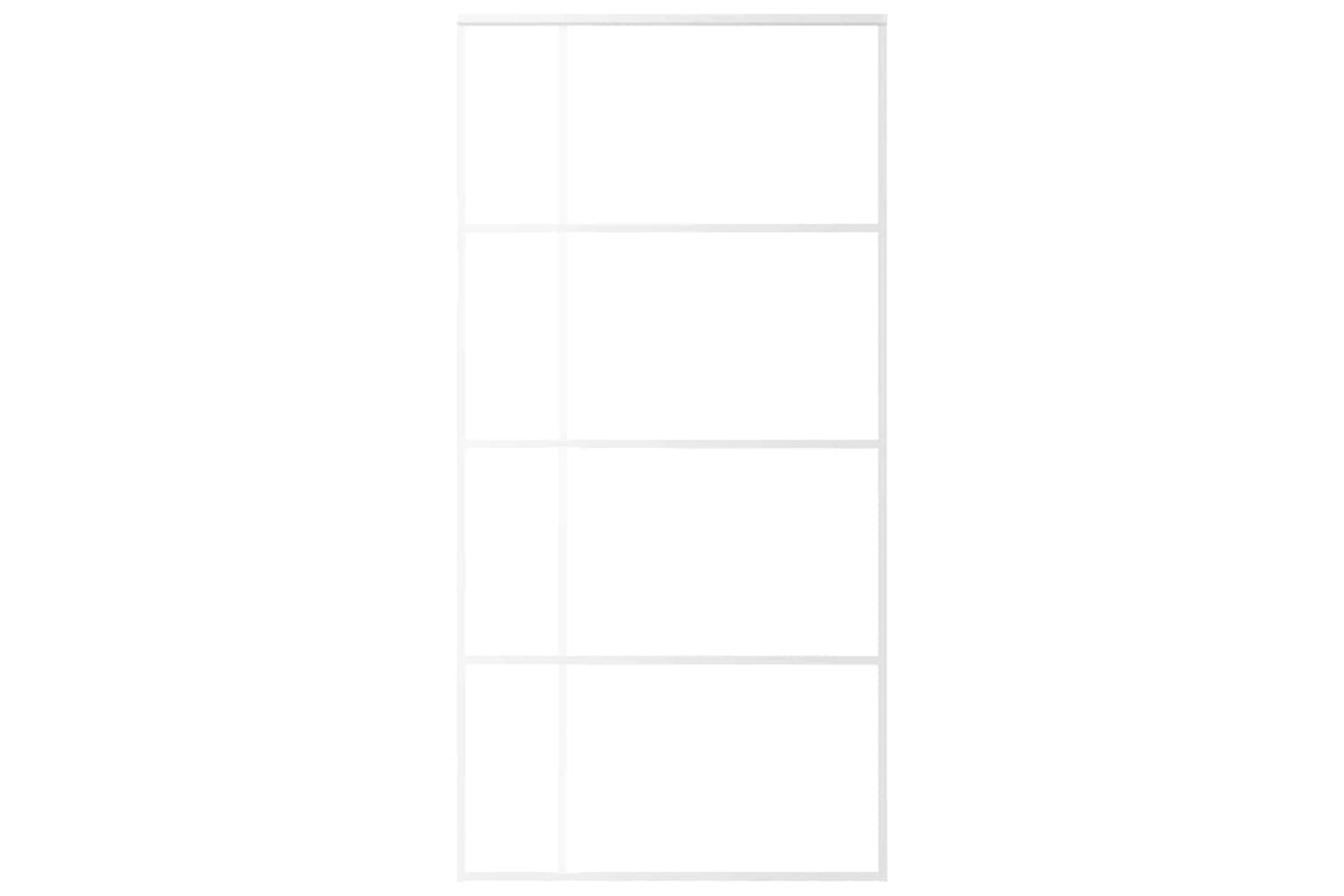 Vidaxl 151688 Sliding Door Esg Glass And Aluminium 102.5x205 Cm White-3
