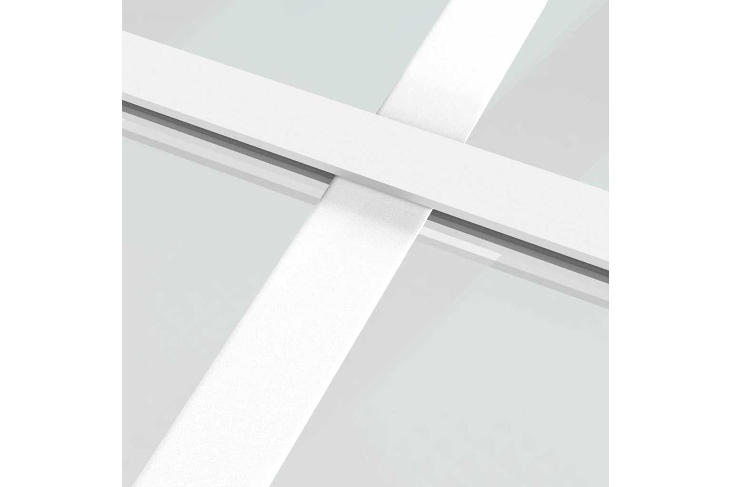 Vidaxl 151688 Sliding Door Esg Glass And Aluminium 102.5x205 Cm White-5