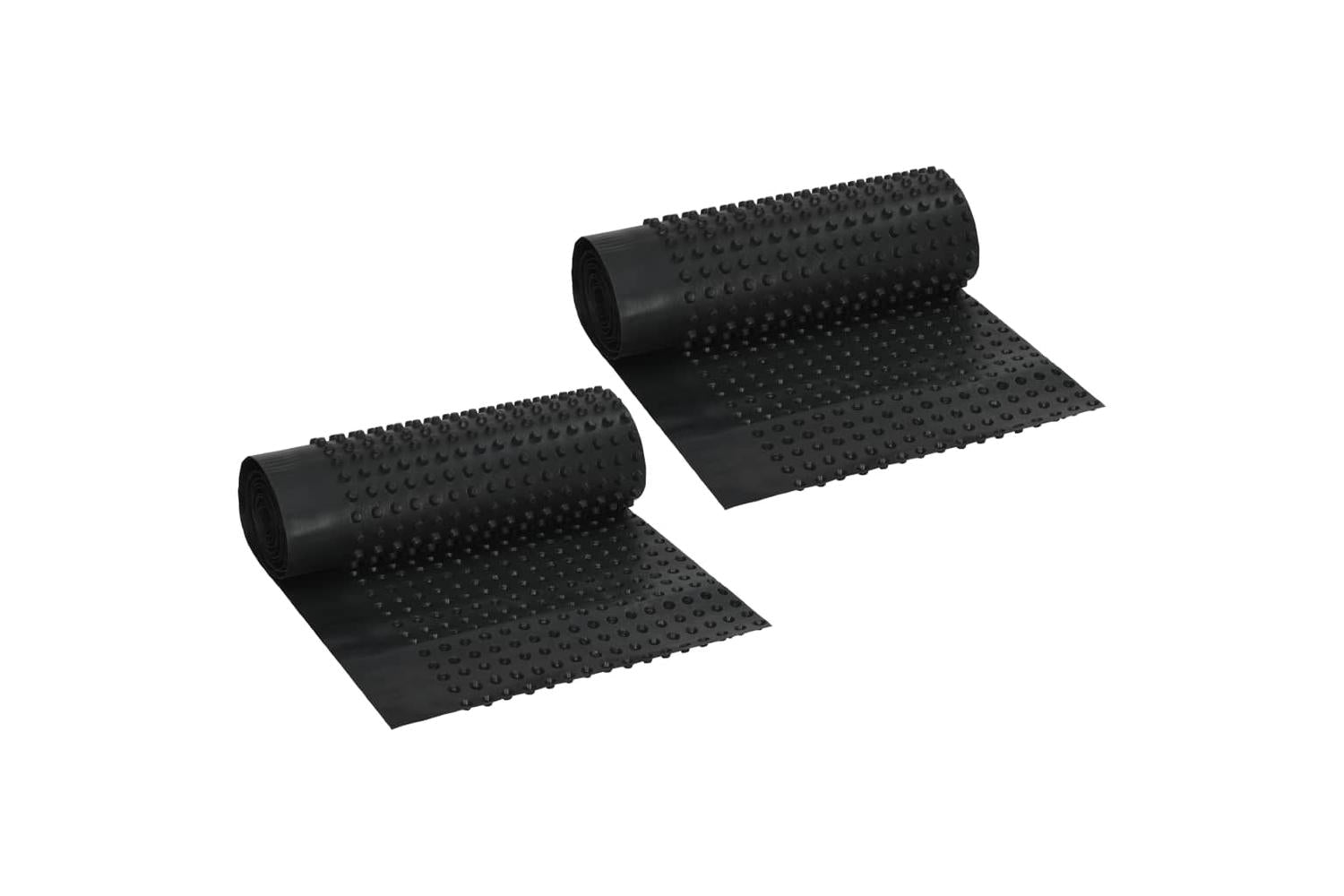 Vidaxl 144947 Dimpled Drainage Sheets 2 Pcs Hdpe 400 G/mâ² 0.5x20 M