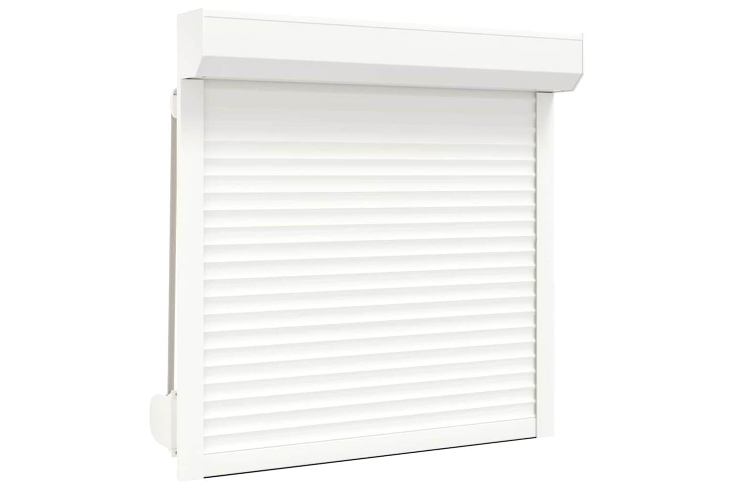 Vidaxl Roller Shutter Aluminium 100x100 Cm White