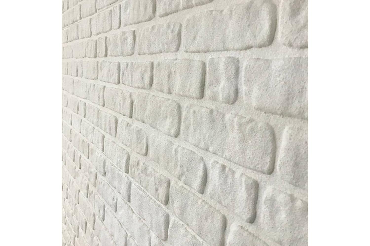 Vidaxl 332927 3d Wall Panels With White Brick Design 10 Pcs Eps-4