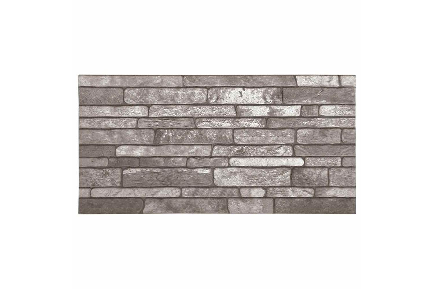 Vidaxl 149584 3d Wall Panels With Dark Grey Brick Design 10 Pcs Eps
