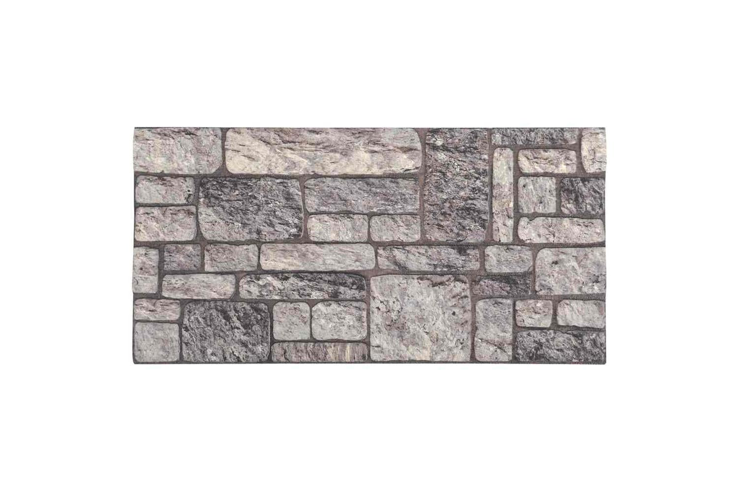 Vidaxl 149586 3d Wall Panels With Light Grey Brick Design 10 Pcs Eps