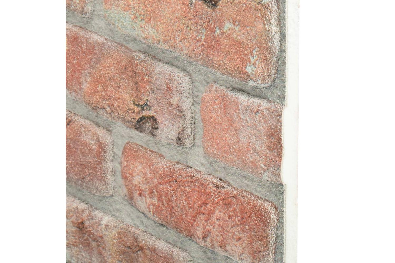 Vidaxl 332921 3d Wall Panels With Red Brick Design 10 Pcs Eps-4