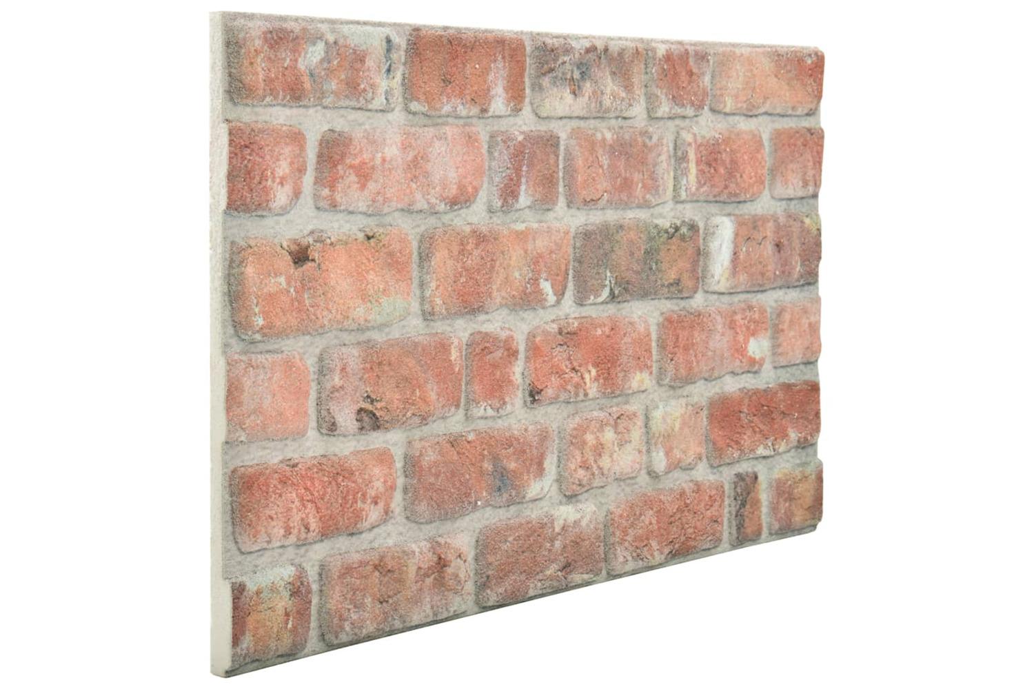 Vidaxl 332921 3d Wall Panels With Red Brick Design 10 Pcs Eps-6