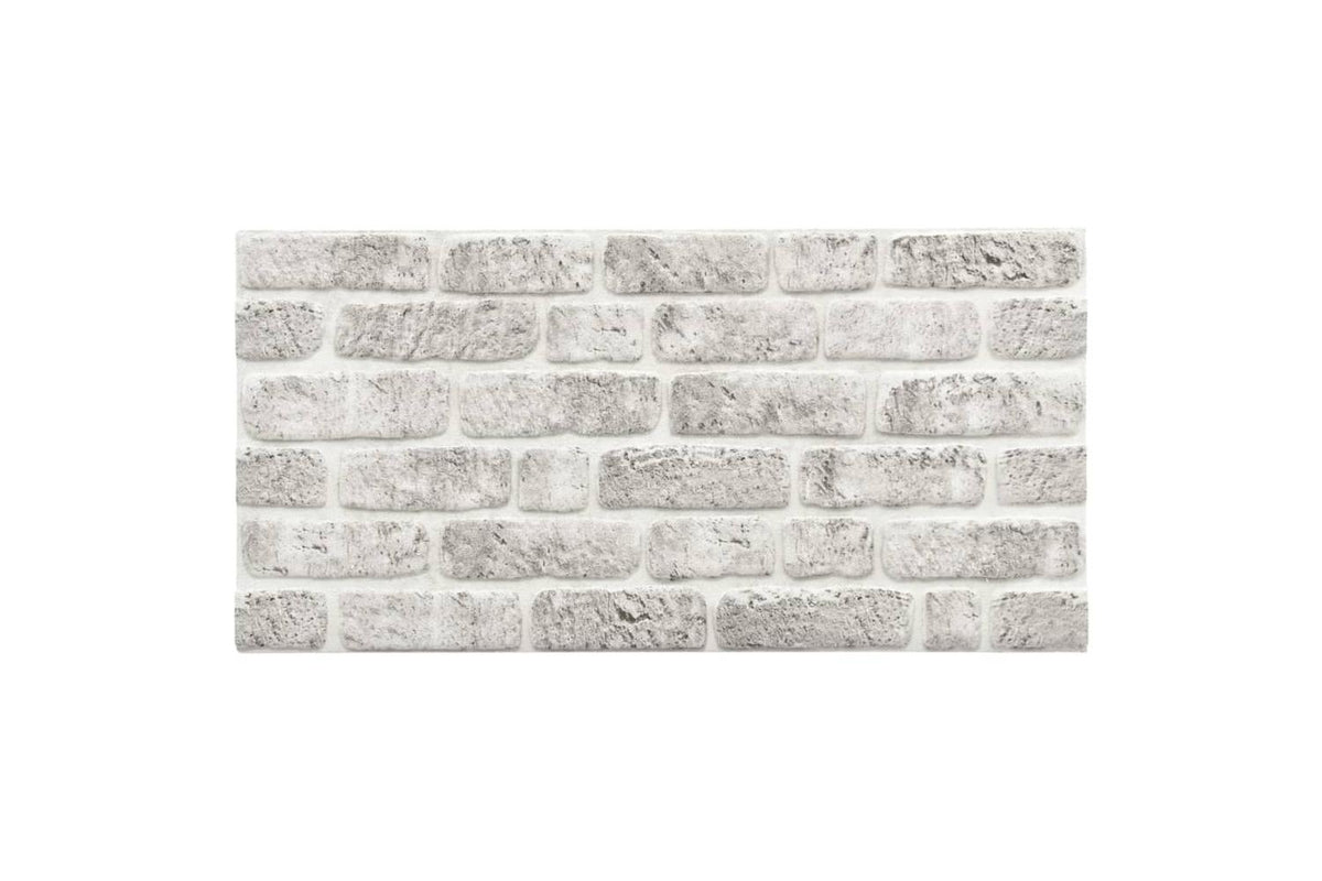 Vidaxl 332924 3d Wall Panels With Light Grey Brick Design 10 Pcs Eps-5