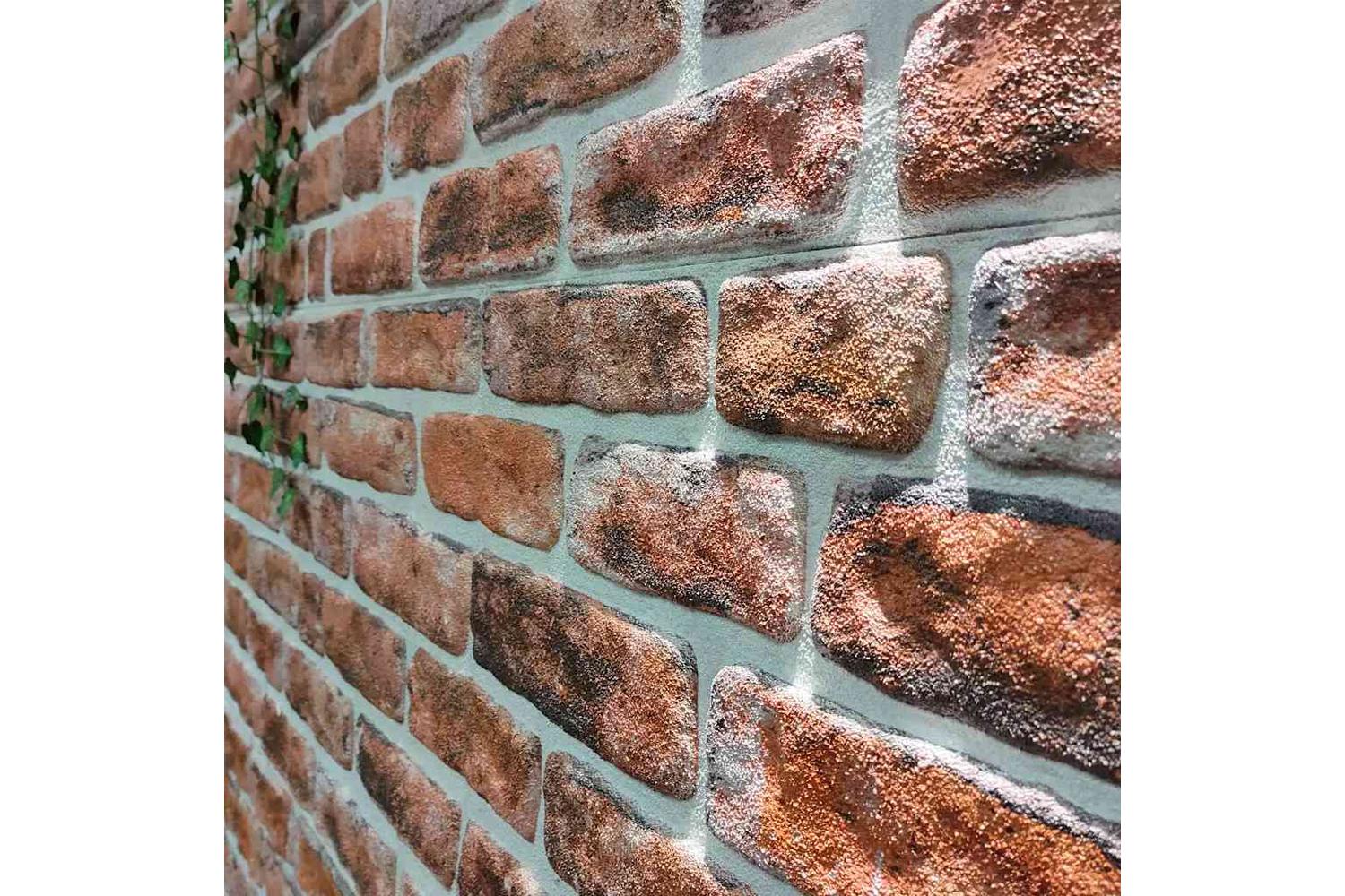 Vidaxl 149578 3d Wall Panels With Dark Brown Brick Design 10 Pcs Eps-5