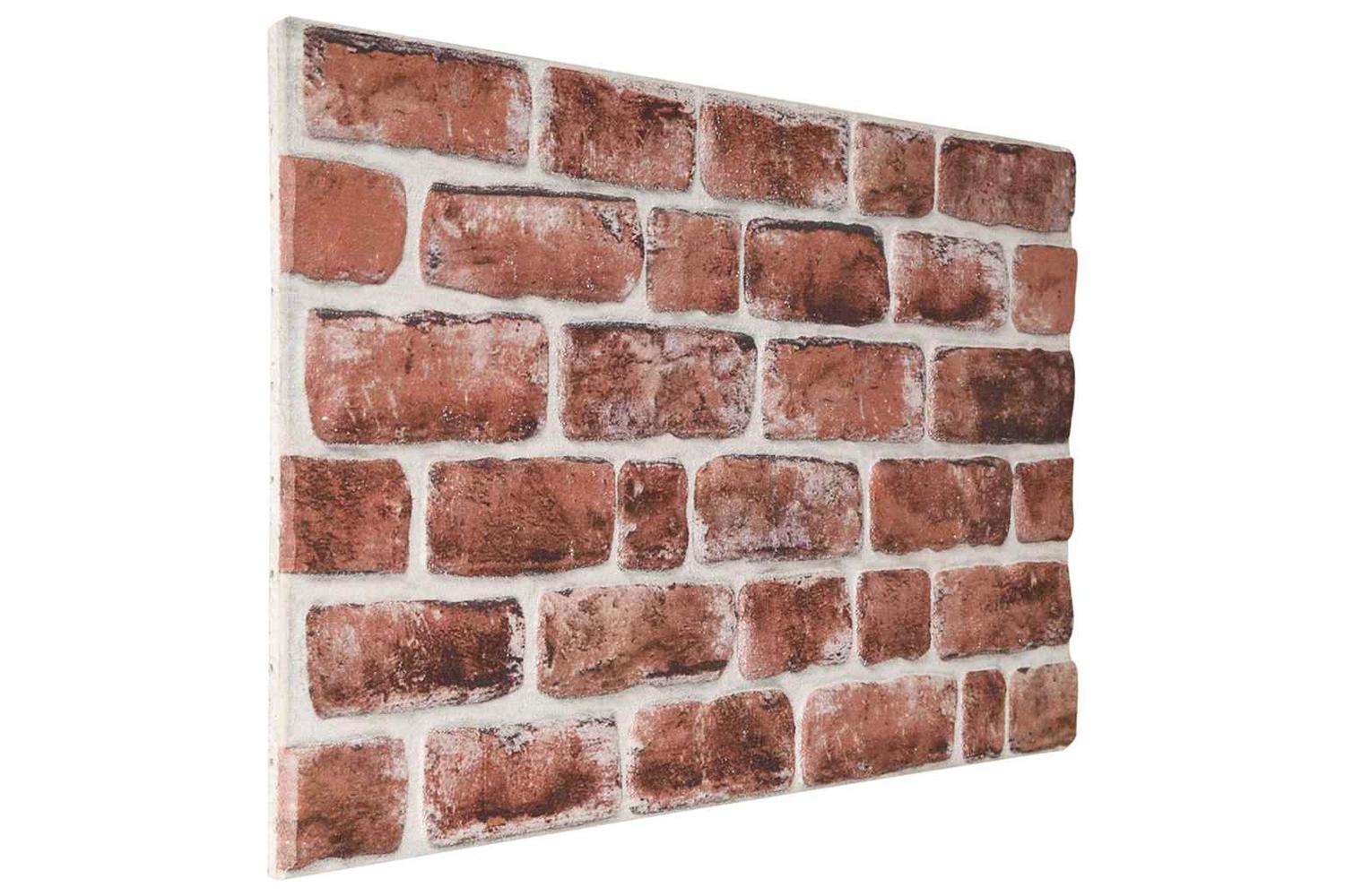 Vidaxl 149578 3d Wall Panels With Dark Brown Brick Design 10 Pcs Eps-7