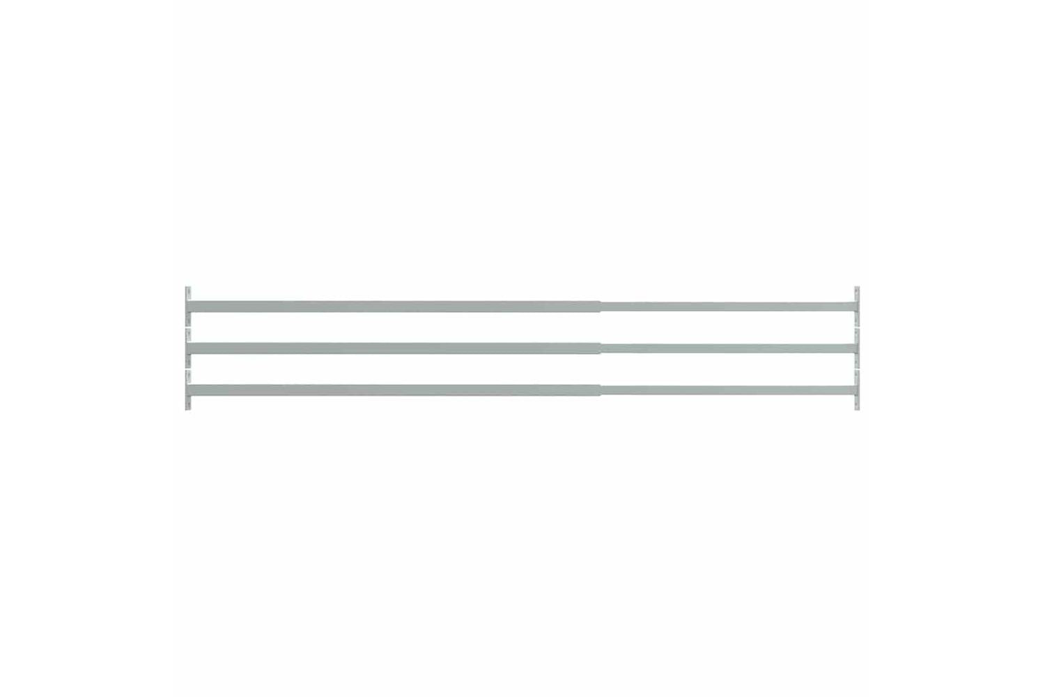 vidaXL 144516 Adjustable Security Window Bars 3 Pcs 710-1200mm-3