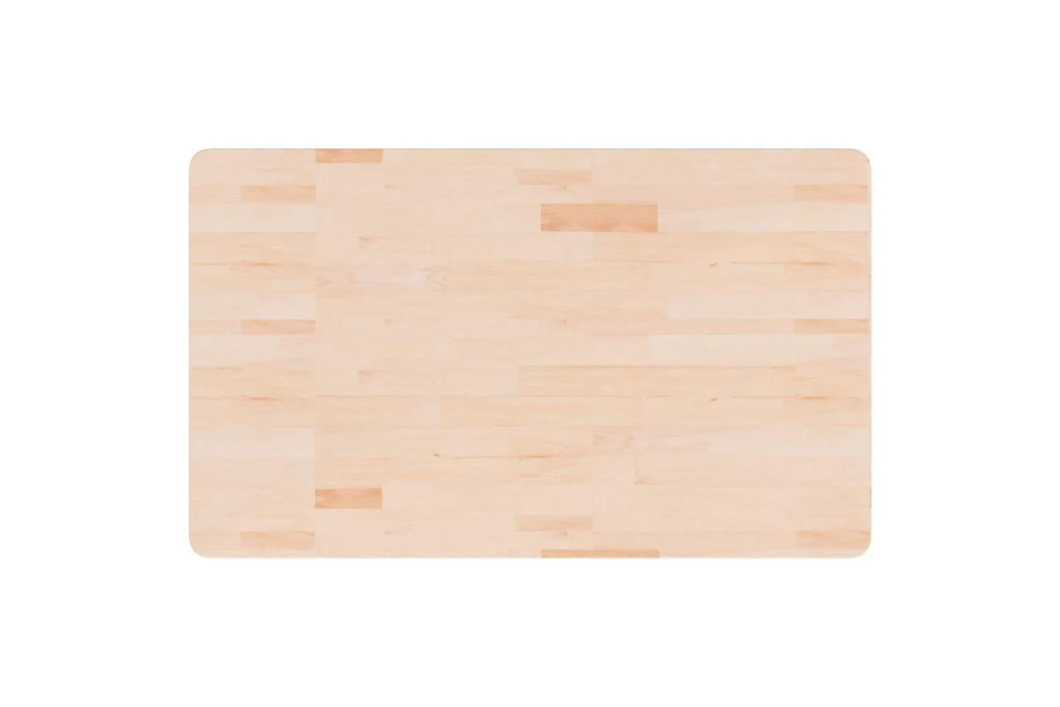 vidaXL 342941 Bathroom Countertop 100x60x2.5cm Untreated Solid Wood-3