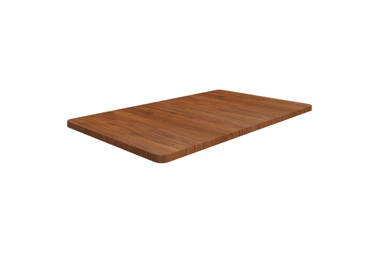 Vidaxl 343055 Bathroom Countertop Dark Brown 100x60x2.5cm Treated Solid Wood-2