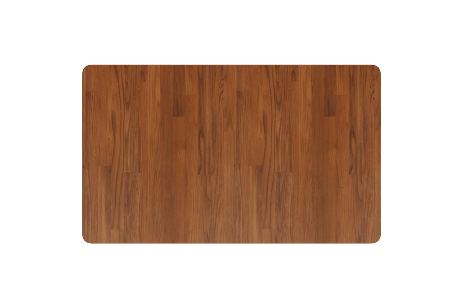 Vidaxl 343055 Bathroom Countertop Dark Brown 100x60x2.5cm Treated Solid Wood-3