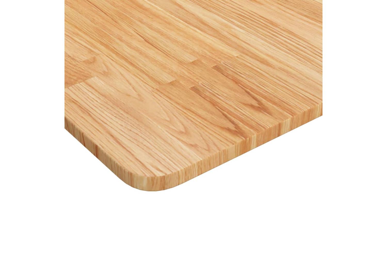 Vidaxl 343010 Bathroom Countertop Light Brown 80x40x1.5cm Treated Solid Wood-4