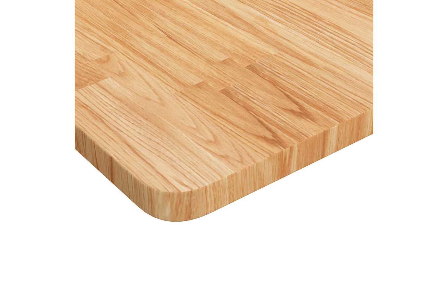 Vidaxl 343038 Bathroom Countertop Light Brown 80x40x2.5cm Treated Solid Wood-4