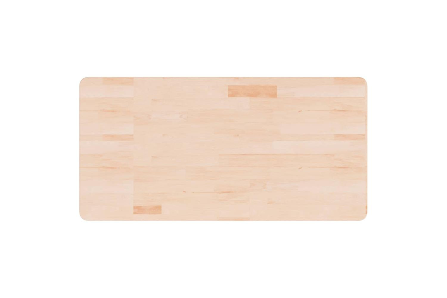 vidaXL 342939 Bathroom Countertop 100x50x2.5cm Untreated Solid Wood-3