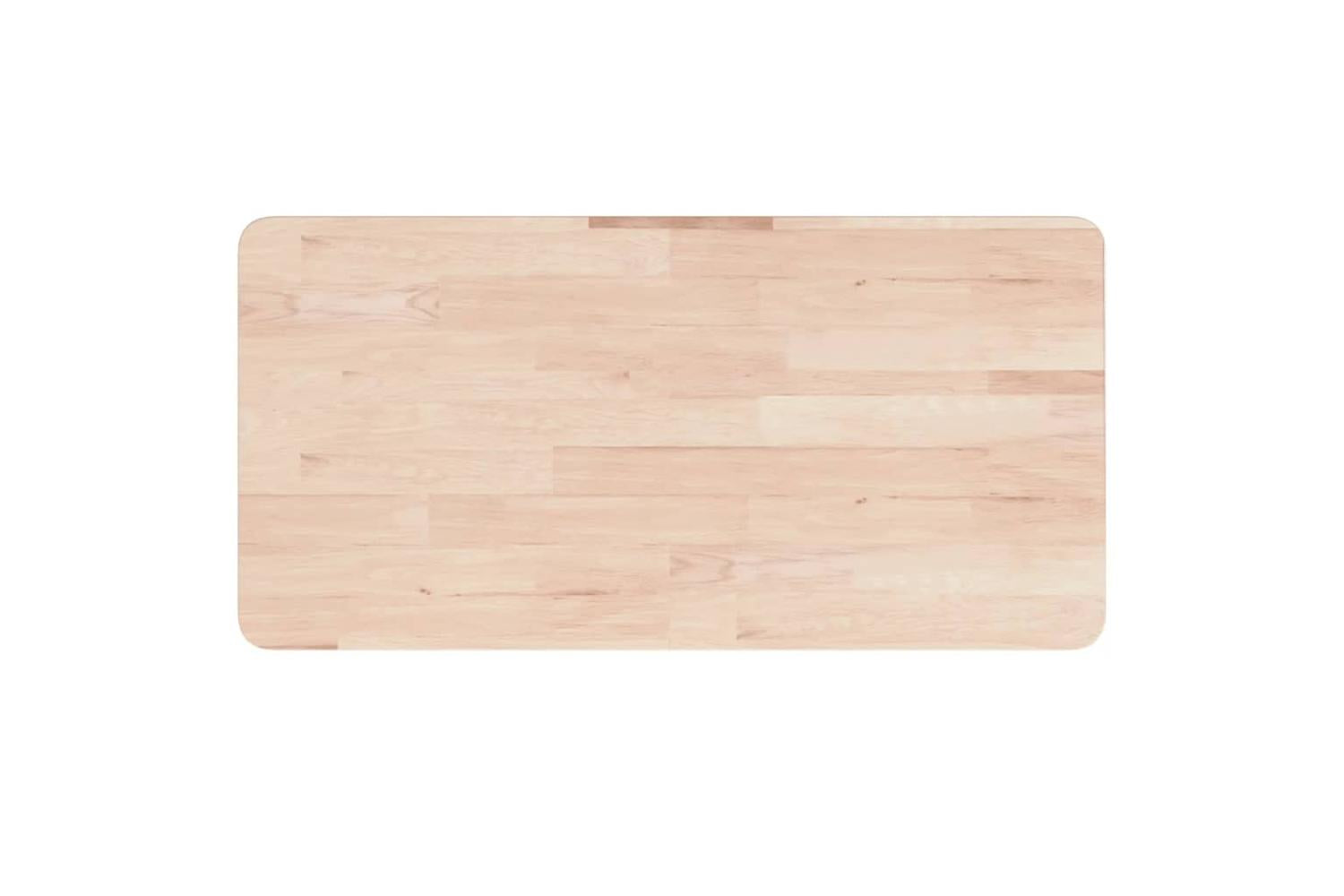 vidaXL 342938 Bathroom Countertop 80x40x2.5cm Untreated Solid Wood-3