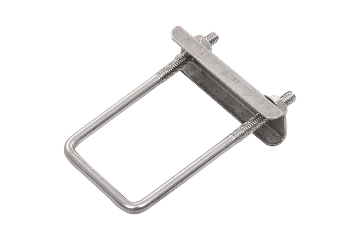 vidaXL 144504 U Connector For Fence Post 60x40mm 25 Sets-2