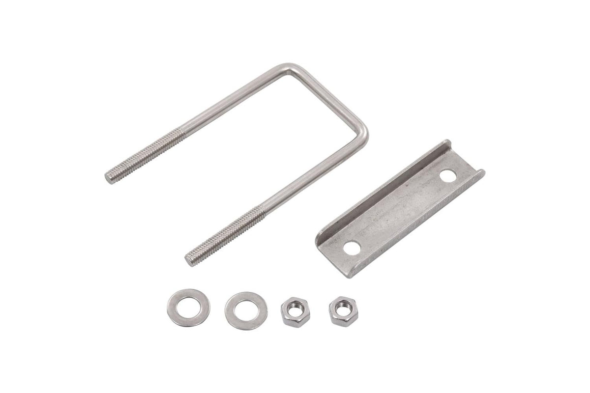 vidaXL 144504 U Connector For Fence Post 60x40mm 25 Sets-3