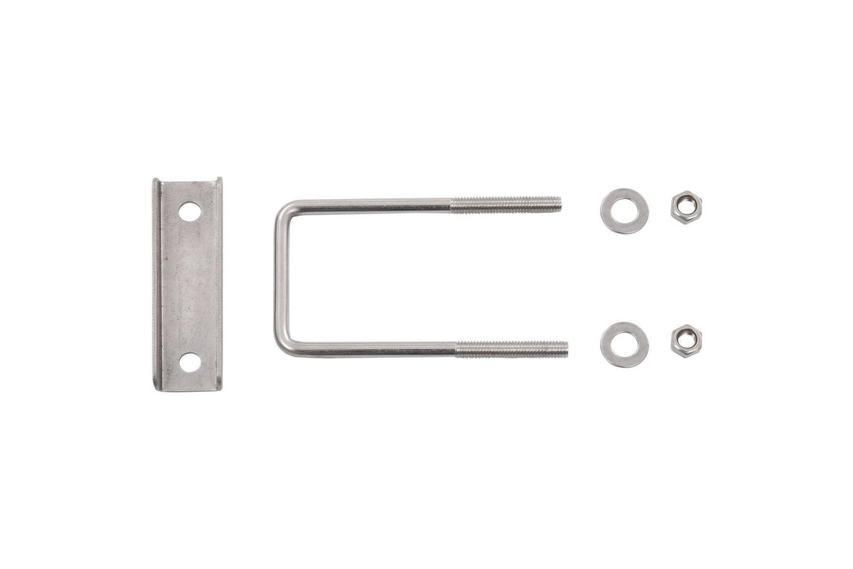 vidaXL 144504 U Connector For Fence Post 60x40mm 25 Sets-4