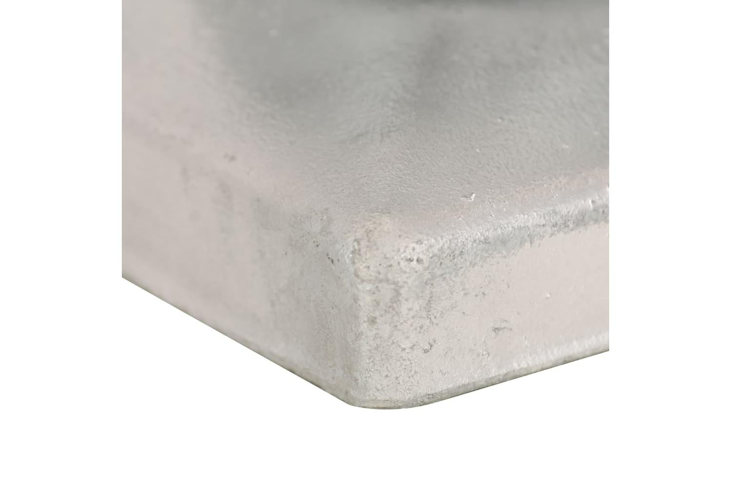 vidaXL 145497 Post Caps 6 Pcs Globe Final Galvanised Metal 71x71mm-7