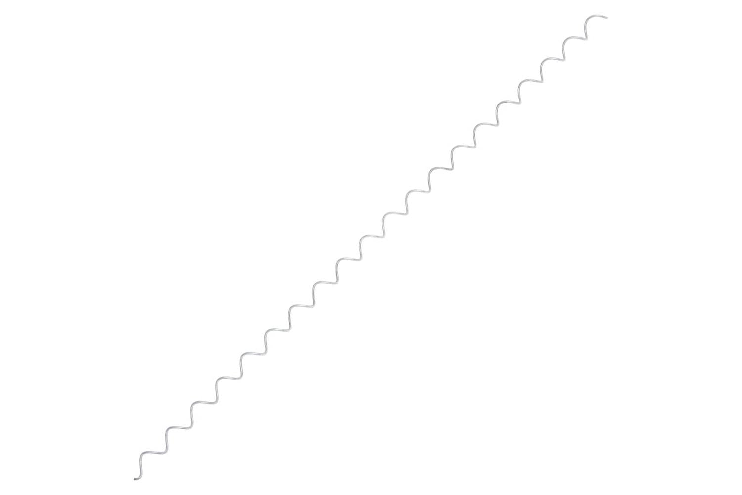 vidaXL 145627 Gabion Spirals 24 Pcs Galvanised Steel 100cm-4