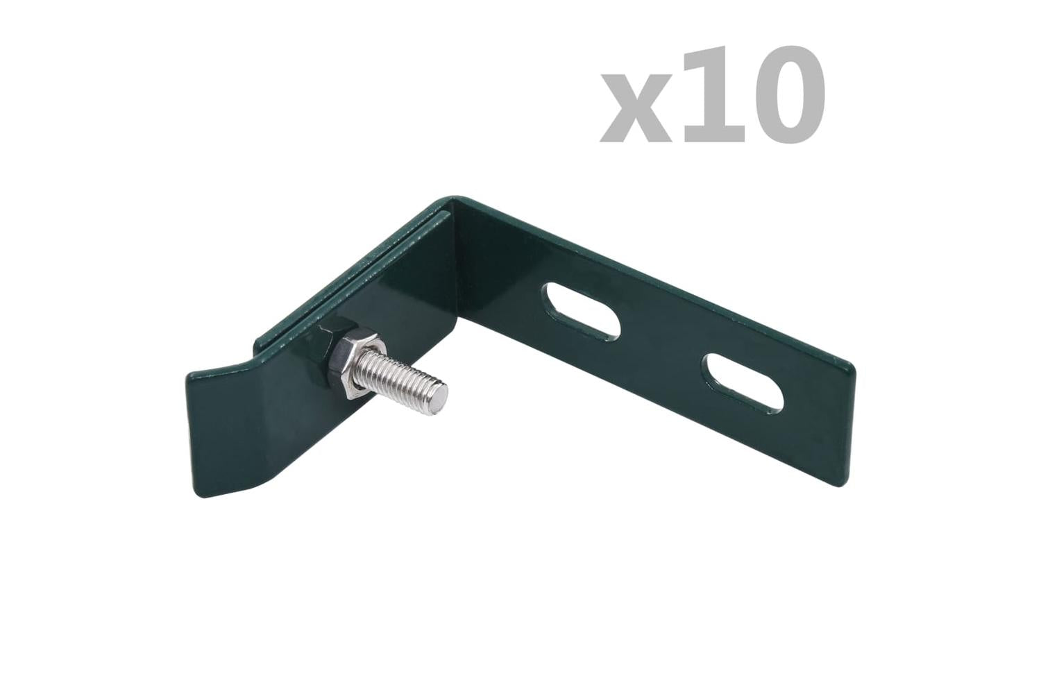 Vidaxl 144502 Wall Corner Connector 10 Sets Green-2