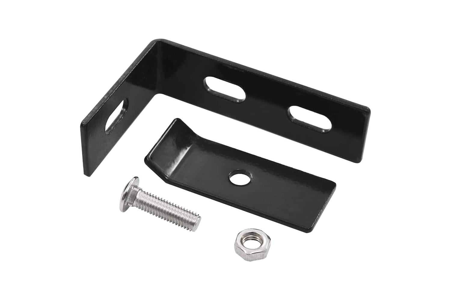 Vidaxl 144501 Wall Corner Connector 10 Sets Anthracite-4
