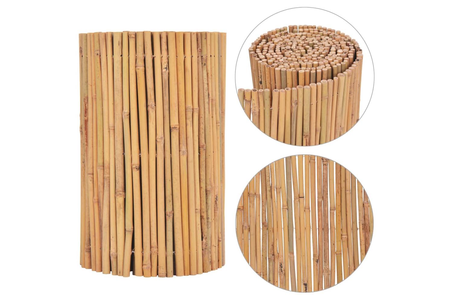 vidaXL 142682 Bamboo Fence 500x50cm-4