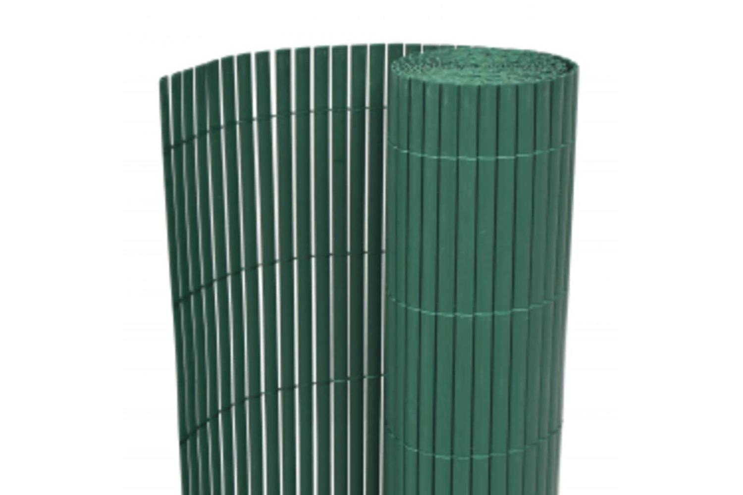 vidaXL 317152 Double-sided Garden Fence 110x300cm Green-2