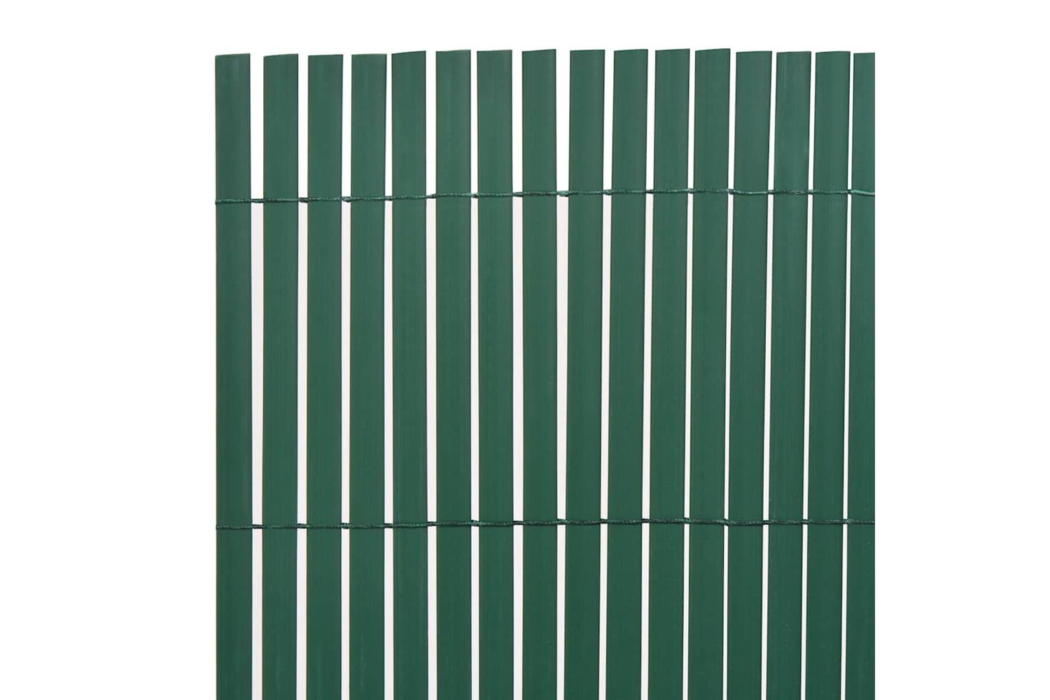 vidaXL 317152 Double-sided Garden Fence 110x300cm Green-5