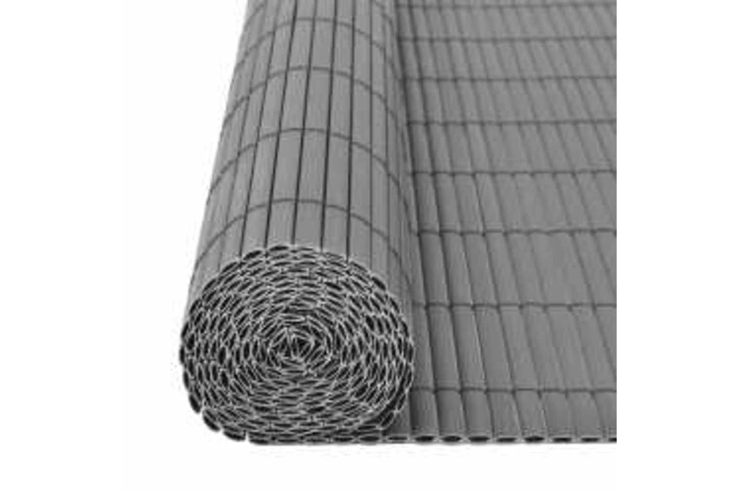 Vidaxl 317160 Double-sided Garden Fence 110x400 Cm Grey-4