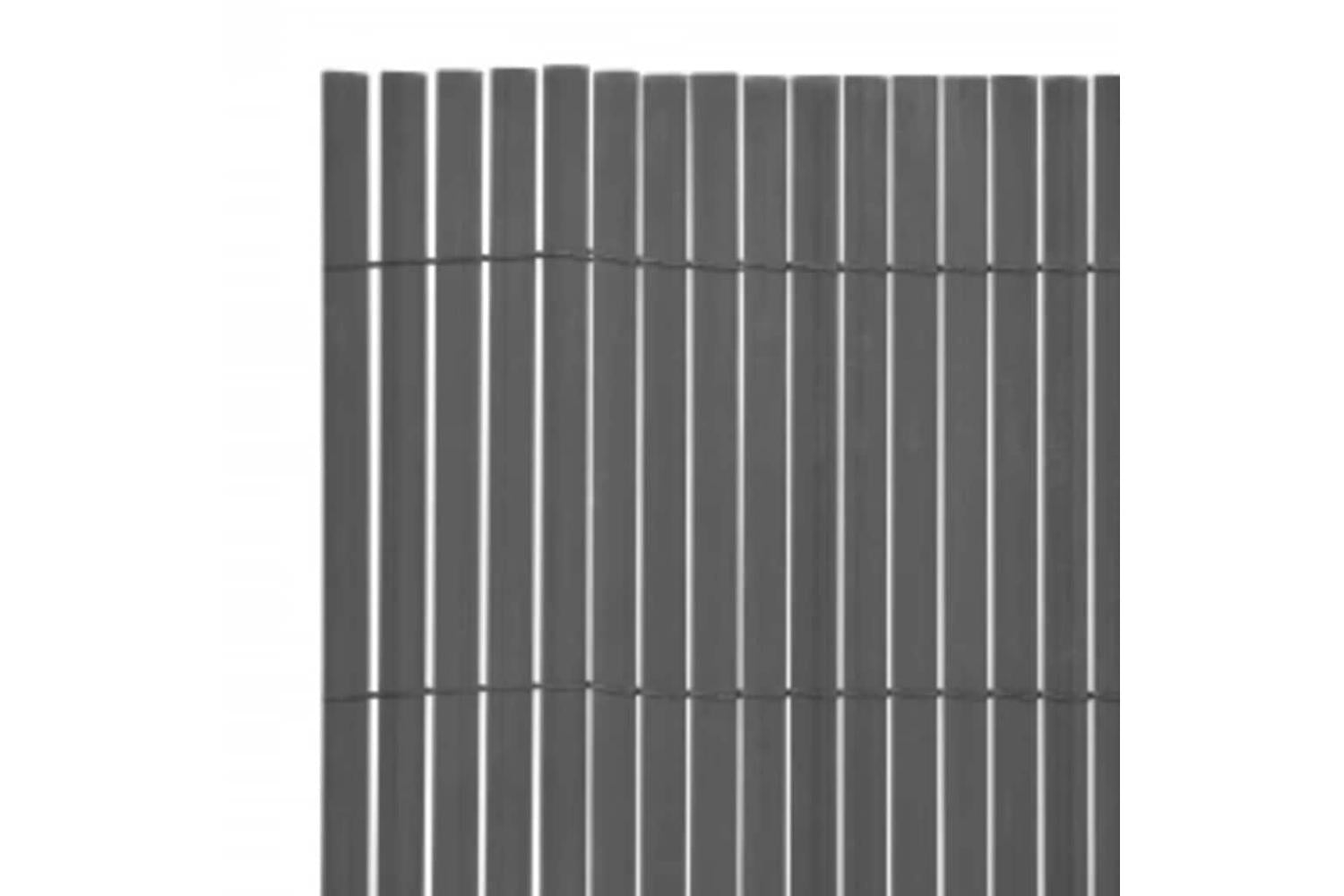 Vidaxl 317160 Double-sided Garden Fence 110x400 Cm Grey-5