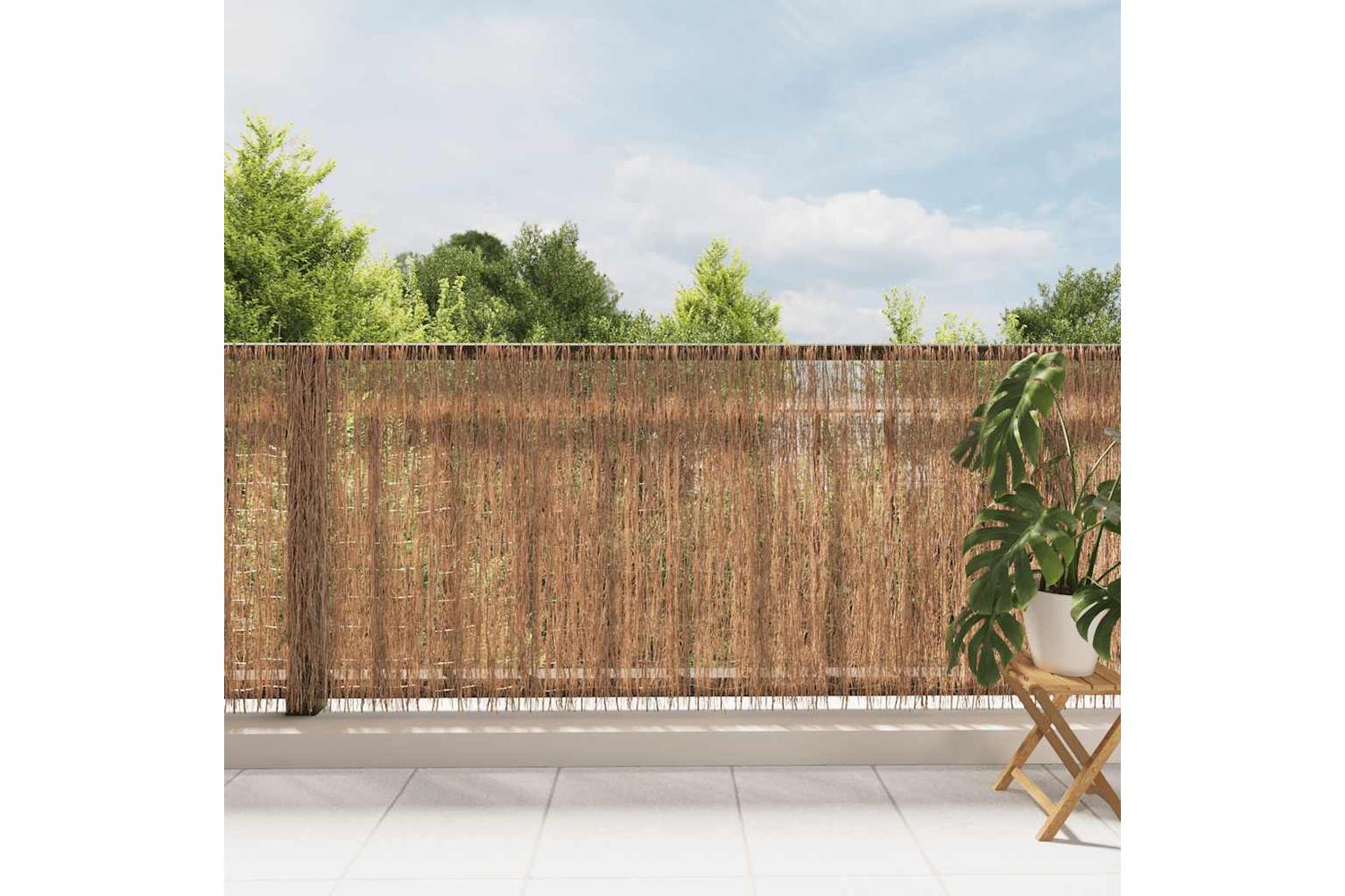 vidaXL 141607 Brushwood Fence 400x100cm-2