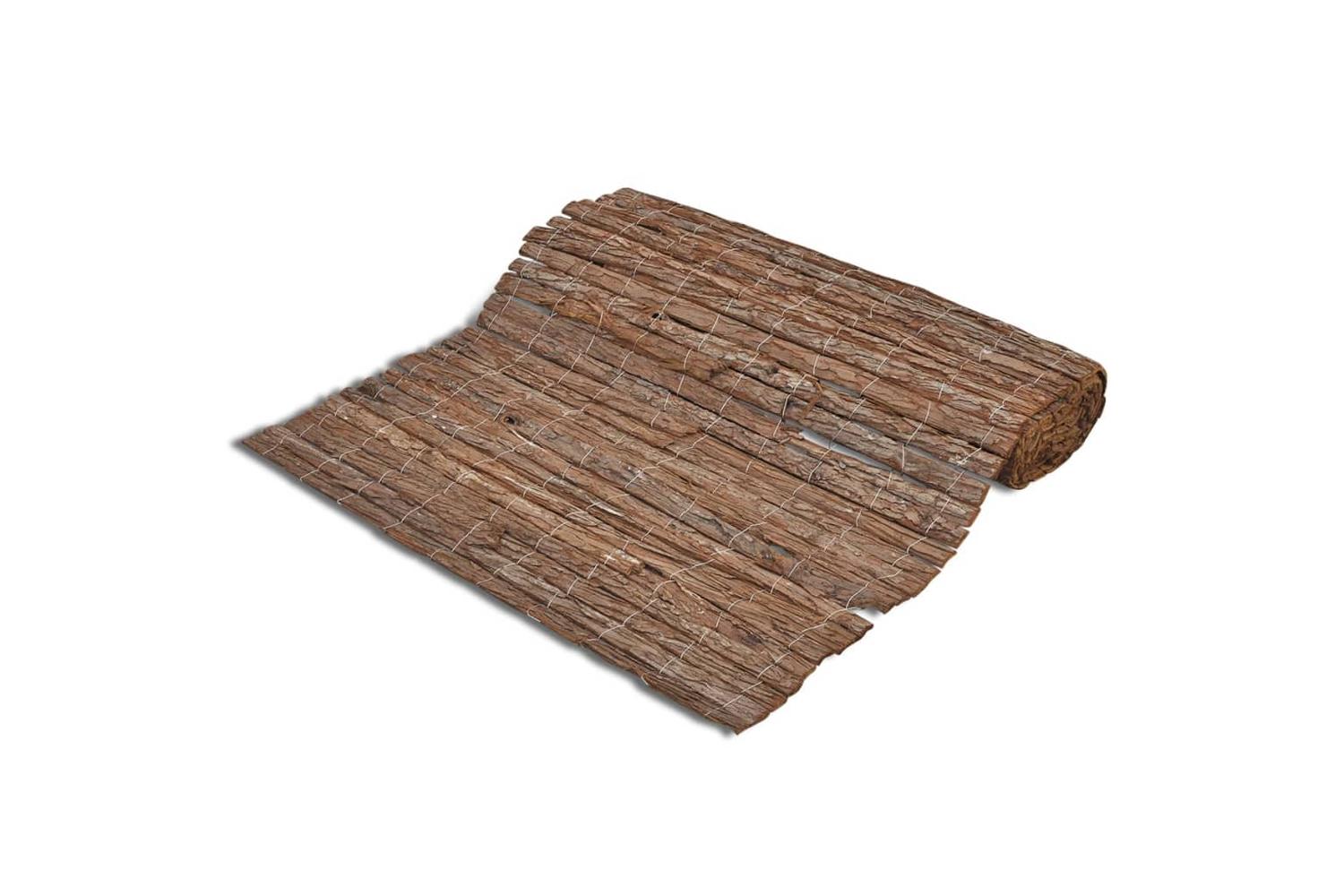 vidaXL 141604 Bark Fence 400x100cm-5