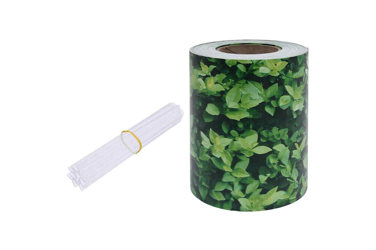 Vidaxl 147850 Garden Privacy Screen Pvc 70x0.19 M Green-2