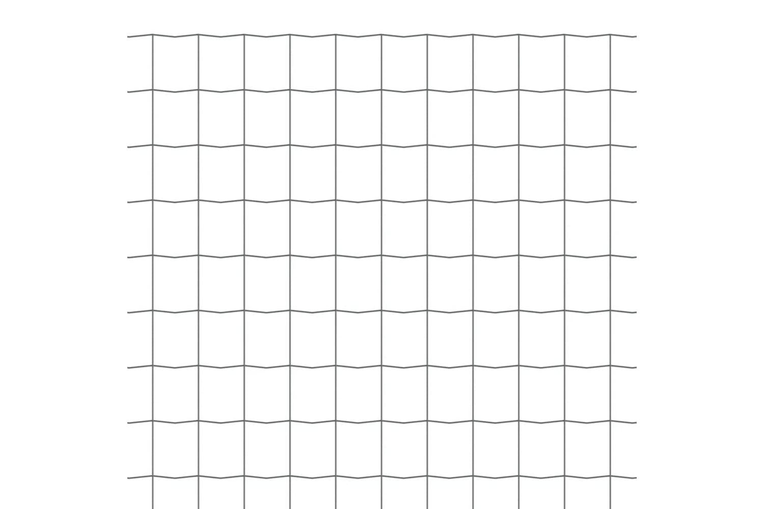 Vidaxl 142515 Euro Fence Steel 25x1 M Grey-4