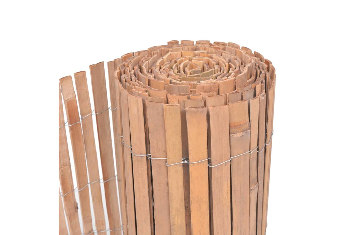 vidaXL 140390 Bamboo Fence 100x400cm-5