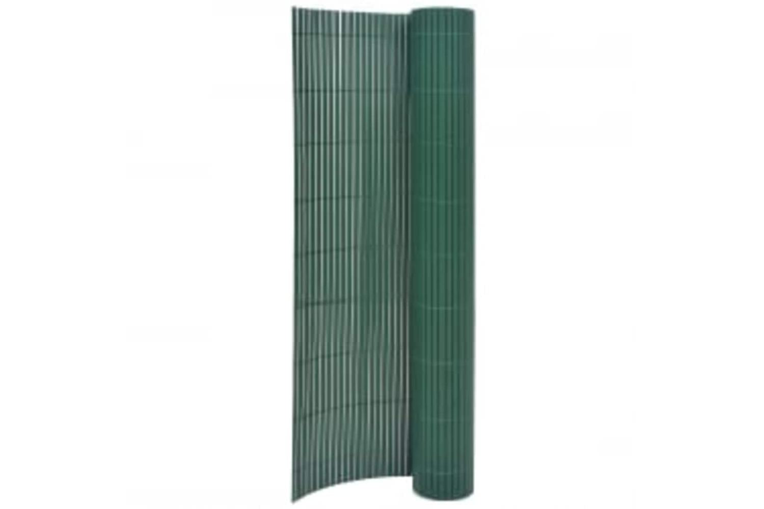 Vidaxl 317147 Double-sided Garden Fence 90x400 Cm Green