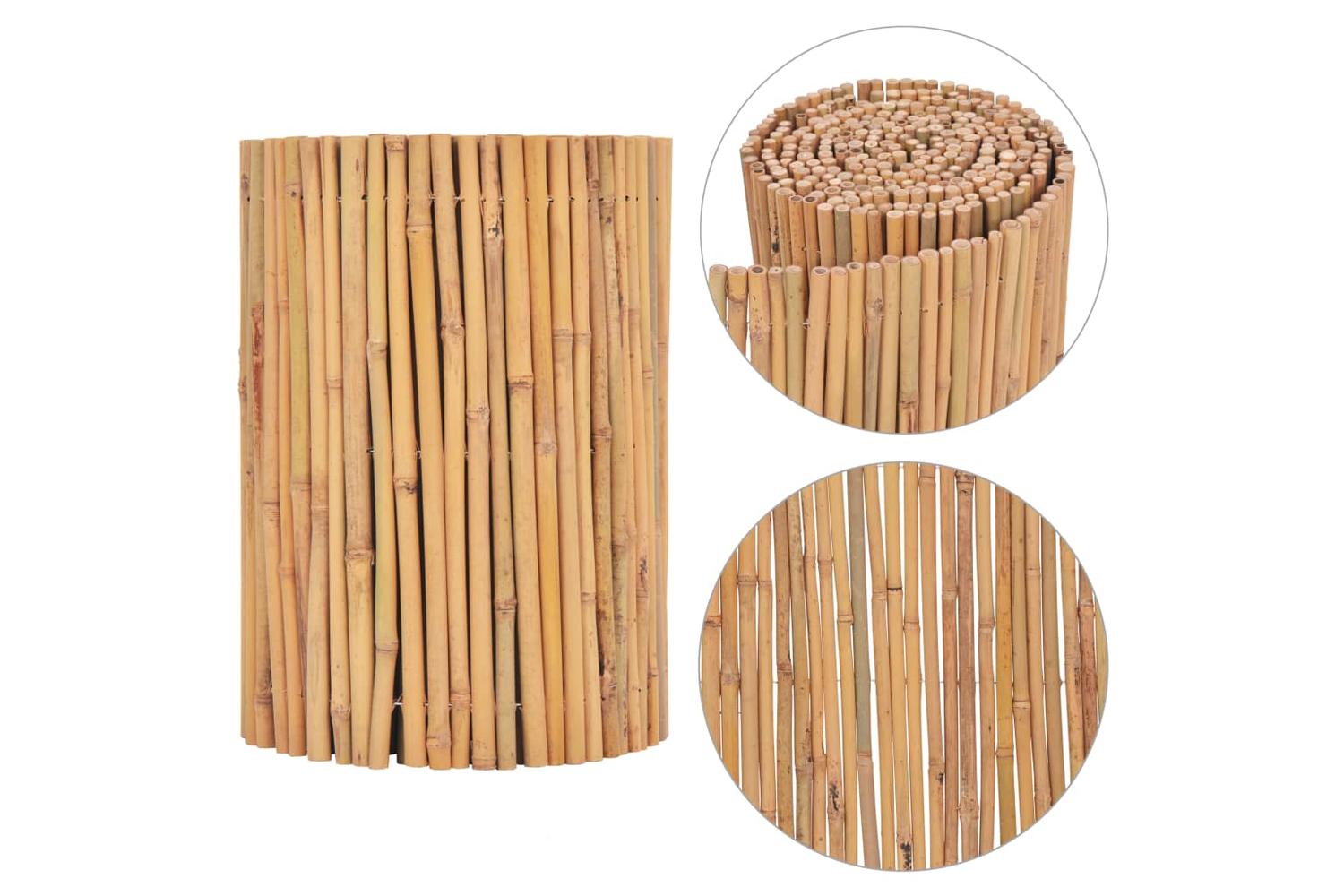 vidaXL 142681 Bamboo Fence 500x30cm-4