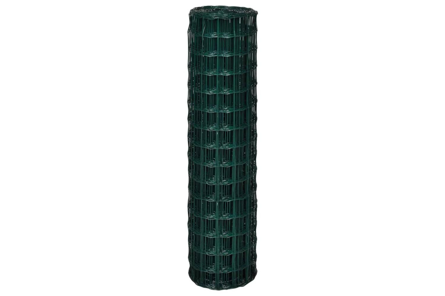 Vidaxl 140581 Euro Fence Steel 25x1.5 M Green-3